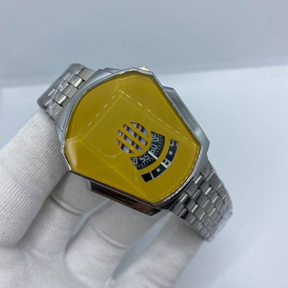 Men's  Stainless Steel  Waterproof Creative Wrist Watch
